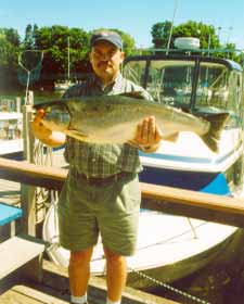 A 16 lb Coho!